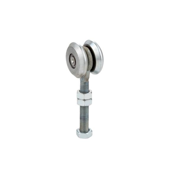 galvanized sliding door roller with 2 wheels