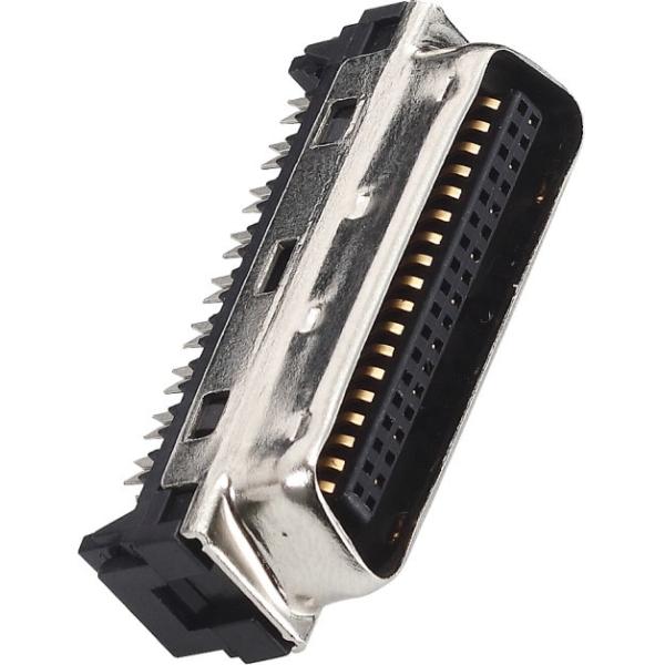 Male Straight SCSI Connector Cen Type Female PA9T IO Interface Connector