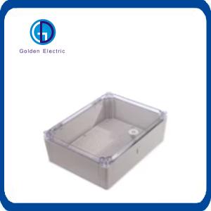 Plastic Waterproof Electrical Junction Switch Box with Transparent Lid Many