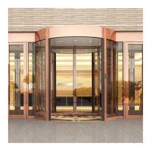Wholesale Commercial Electrical Revolving Door With Revolving Functionality from china suppliers
