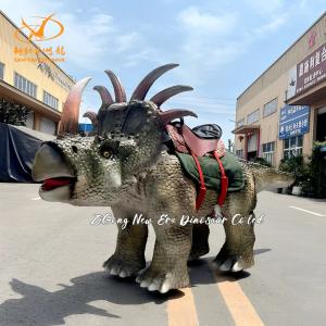 Electric Child Kiddie Dinosaur Rides with Light and Music in Shopping Mall and