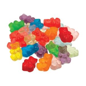 Multi Colored Custom 3D 4D Gummies Confectionery Sour & Sweet 3D Jelly Sweets