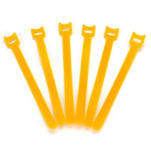 Back-to-Back Hook-and-Loop Cable Ties (Hook-and-Loop in One Piece), Colorful