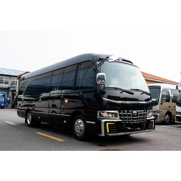 Toyota Coaster 7 Seater Coach Tour Bus Gasoline Rear Drive 4×2 Manual Transmission