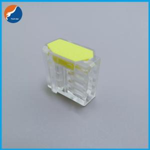 4 Pole Screw Less Lighting Wire Connector Terminal Block Push In Power Connector