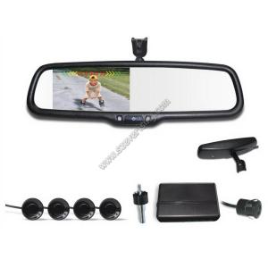 Wholesale 4.3 inch Rear view mirror Precision Parking with Reversing sensors from china suppliers
