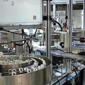 Customized Turntable Or Loop Production Line For Heli Cap Assembly Machine With