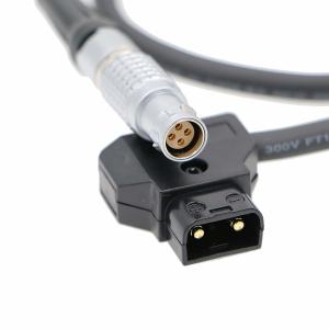 4 Pin Lemo FGK Female To D-Tap Power Cable For Canon Mark II C100 C500