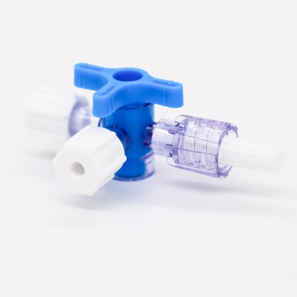 Dehp Free Disposable Medical 3 Way Stopcock Luer Lock Valve