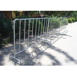 Hot Dipped Temporary Mesh Fence For Crowd Control OEM / ODM Acceptable