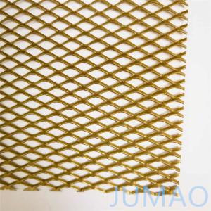 Fluorocarbon Coating Architectural Expanded Metal Extruded Metal Mesh