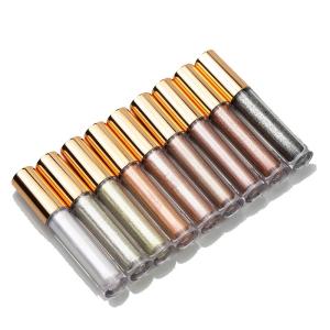 High Pigments Liquid Eyeshadow Sweatproof Glitter Shinny Liquid Eyeshadow