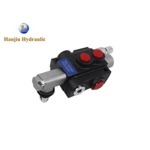 01P40 3 Way Manual Hydraulic Control Valves OEM Spring Return Handel At 180°