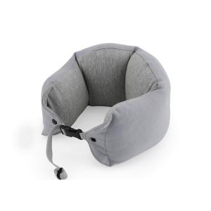 U Shaped Twist Airplane Travel Pillow , Memory Foam Neck Pillow Removable Zipper