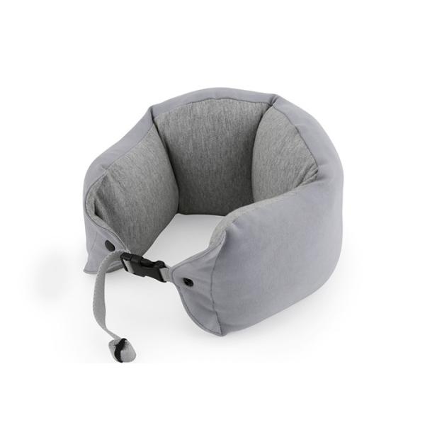 U Shaped Twist Airplane Travel Pillow , Memory Foam Neck Pillow Removable Zipper