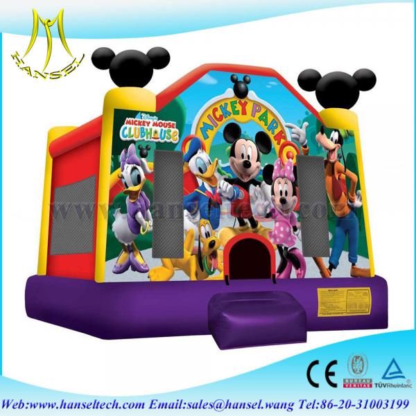 Quality Hansel Inflatable Bouncer  Bouncy Castle Inflatable Jumping Jumper House For Sale for sale