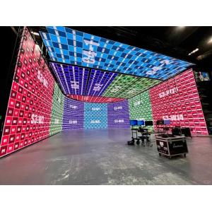 Programmable HD HQ 1R1G1B 4.81mm Transparent LED Screen Digital Signage Stand