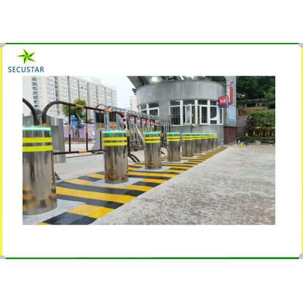 Auto Telescopic And Remote Control Automatic Rising Bollard System In Bank