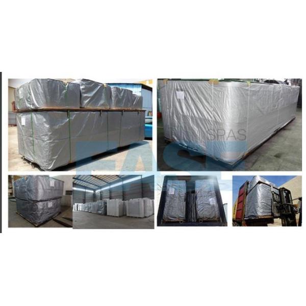 Luxury Endless Swimming Pool For Garden Whirlpool Spa Tubs With Air Jets Swim Spa For Outdoor