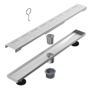 Vertical Shower Drains SUS304 Adjustable Linear Shower Drain American Style