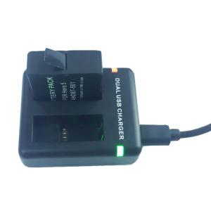 Go Pro Accessories Dual Port Slot Battery Charger With USB Cable For GoPro Hero