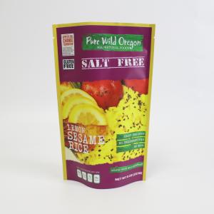 Hot Selling Custom Printed Mylar Stand Up Zipper Food Packaging Bag