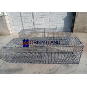 Wholesale 2m×1m×1m Pvc Coated Welded Gabion Planter Baskets Sloped Backyard Landscaping Mesh 5.0mm from china suppliers