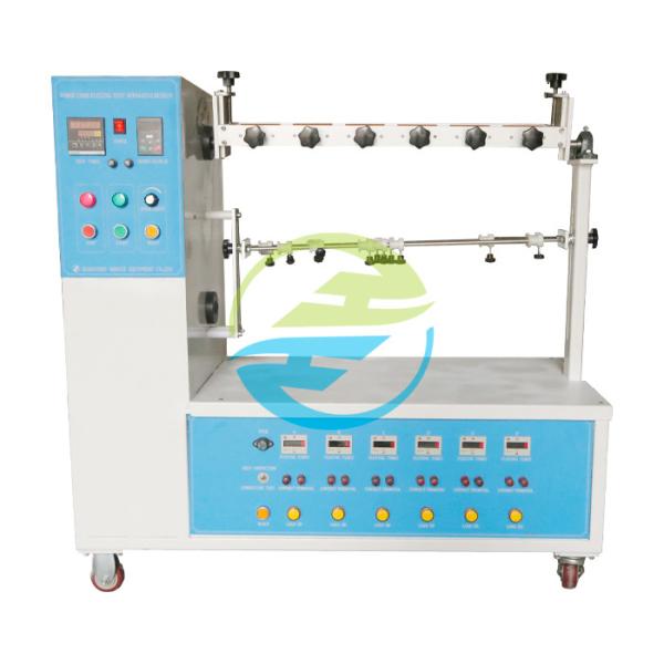 Rate Of Flexing 10~60 Rpm Adjustable Power Cord Flexing Tester With Plug Socket