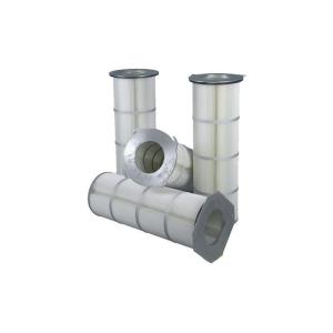 5um,0.5um,0.2um,2um，Square Flange Top HEPA Filter Cartridge , Air Pleated Filter