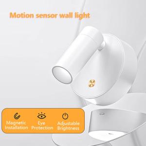 AC ABS Battery LED Wall Lamp 2V For Charging No Wire Connection 24lm Brightess