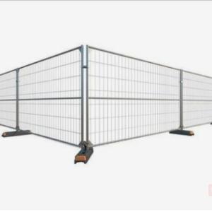 6ftx10ft Galvanized Temporary Fence 3mm Construction Site Fencing