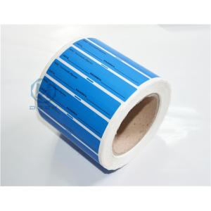 Custom Tamper Evident Label Tape Blank Security Seal Label Roll
