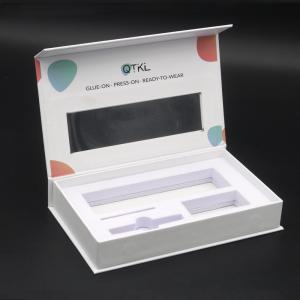 Custom Printing Product Box For Press On Nails Retail Empty Fake False Press On