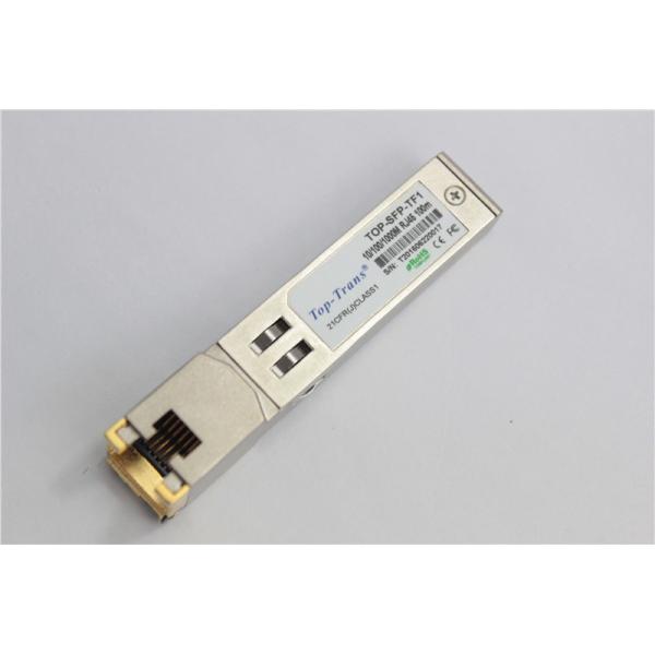 Quality Compatible FCLF8522P2BTL 100m Gen2 RJ-45 Copper SFP Optical Transceiver for sale