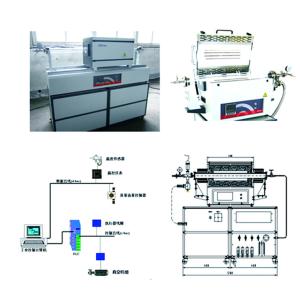Fast Rising And Cooling Of Temperature Laboratory Horizontal Tube Furnace Slide