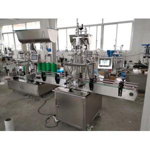 Automatic Bottle Filling Capping And Labeling Machine