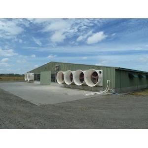 Galvanized Prefabricated Steel Structure Poultry House Chicken House Coop