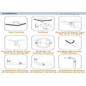 Fire Retardant Cladding PVDF Aluminium Composite Panel CE Approved