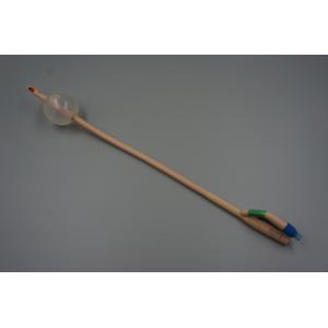 ISO 3 Way Latex Foley Catheter Balloon 60-80ml Practical Nontoxic