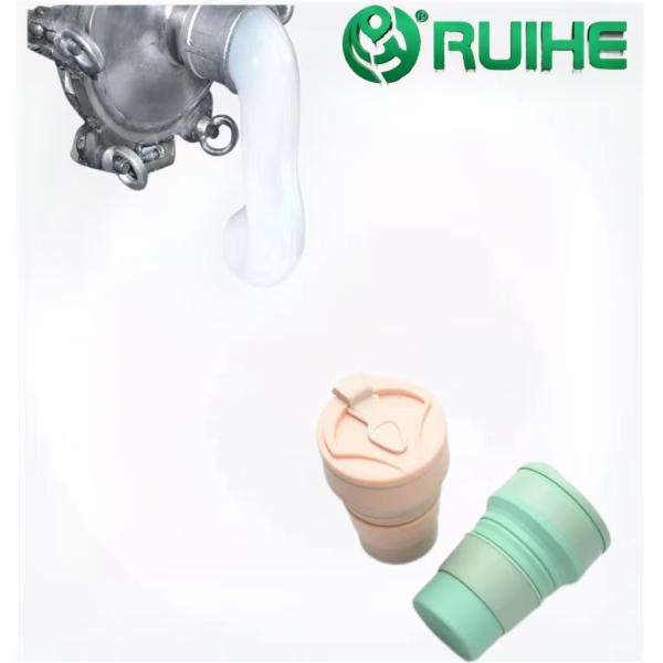 Food Grade Non toxic Liquid Silicone Rubber With Temperature Resistance -60\u2103~200\u2103