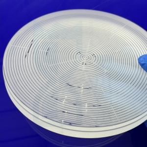 CNC High Precision Production High Purity 99.99% Quartz Drilled Plates Quartz