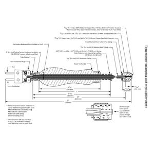 Temperature - Measuring And Accessibility Probe Material Copper And Rubber