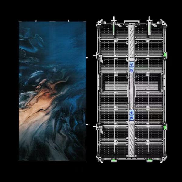 Quality Outdoor P3.91/P10.4 Tech Transparent LED Display Screen for Network Control 500*1000mm for sale