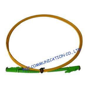 LSZH Jacket Corning Fiber Optic Patch Cord E2000 APC Customized