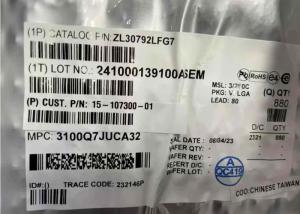 China ZL30792LF Ethernet IC IEEE 1588 And Synchronous Ethernet Packet Clock Network Synchronizer on sale