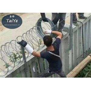 Wholesale Low Carton Wire BTO 22 Razor Wire Powder Coated 2.7mm-2.8mm Diameter from china suppliers