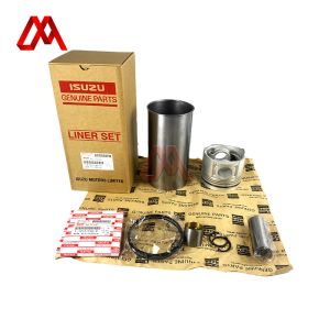 China Truck Spare Parts Engine Cylinder Liner Kit for ISUZU 6BG1-4R 1878124860 1-87812486-0 SH240-3 SH200 A3 on sale