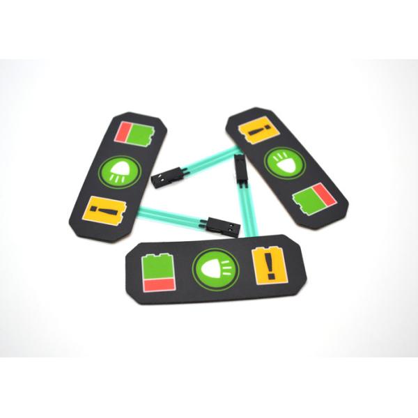 Quality 3M-9448 Adhesive Membrane Touch Panel With Polyester Polycarbonate PCB Backer for sale