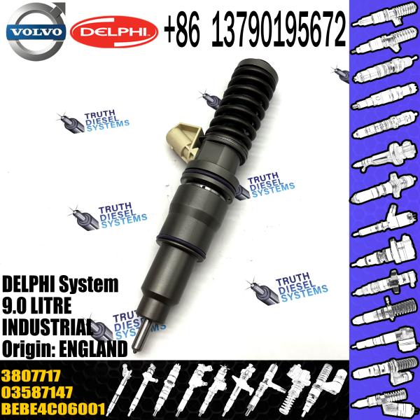 High Quality Diesel Fuel Injector 3807717 03807717 BEBE4C11001 For VOL PENTA ENGINES D12 775BHP