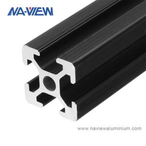 Wholesale Customized Black Aluminium Angle Extrusion Profile from china suppliers